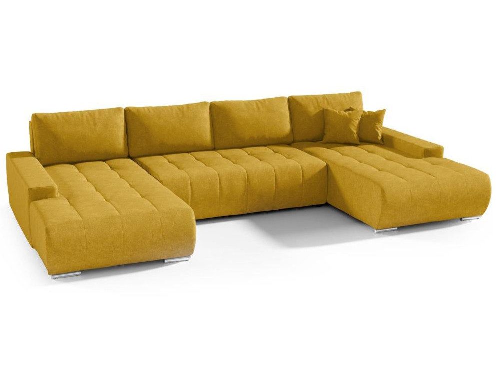 Beautysofa Ecksofa mit Bettkasten DRACO U, günstig online kaufen