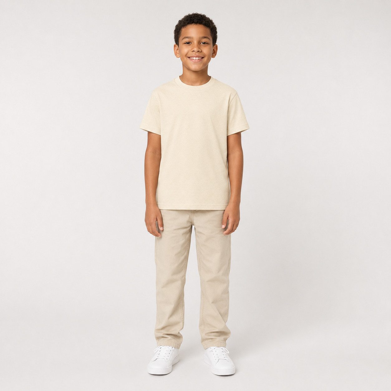 Sitztgut T-Shirt Kinder T-Shirt aus Bio-Baumwolle (1-tlg) ;gedrucktes Necklabel ohne kratzendes Größenetikett