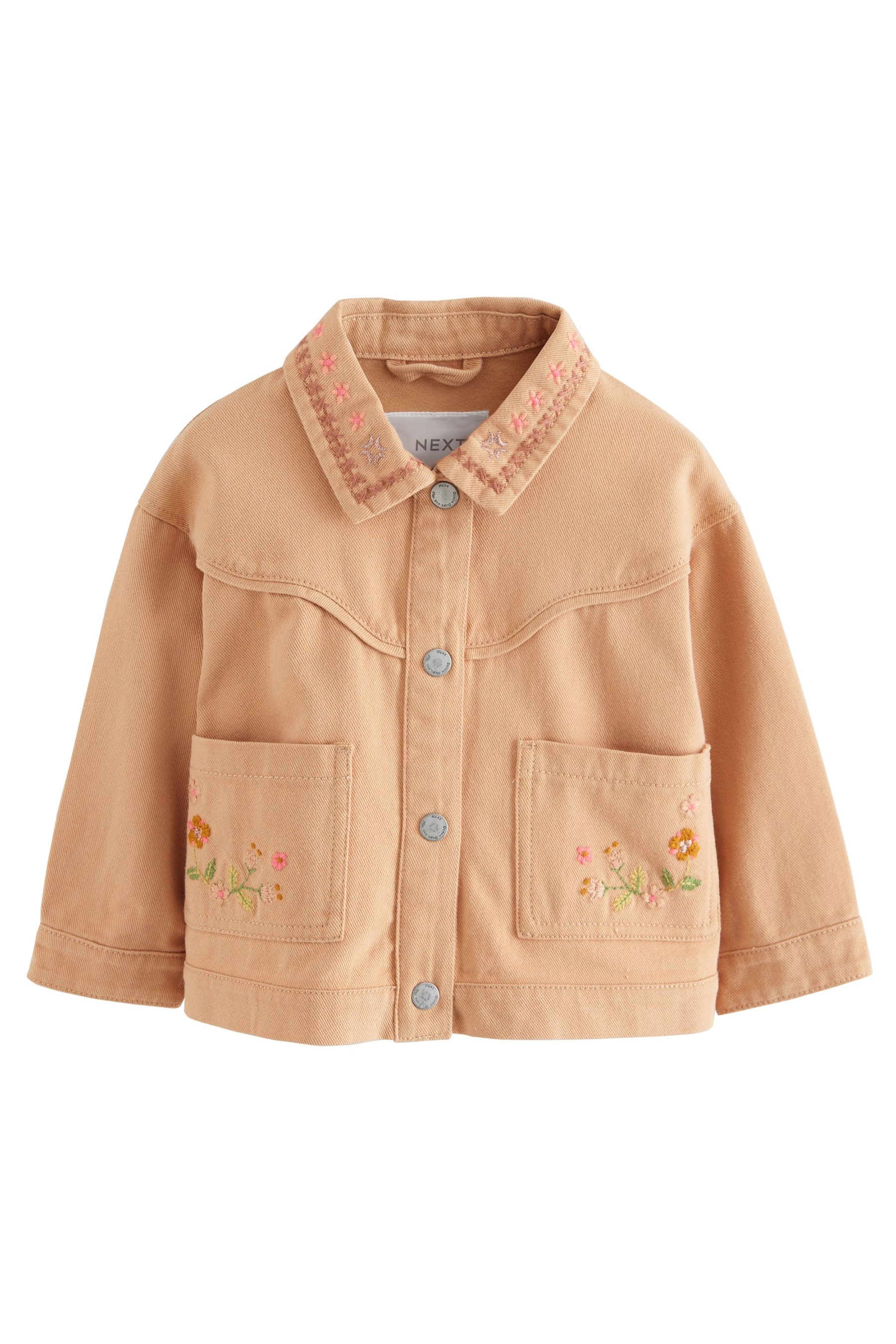 Hemdjacke Verzierte Hemdjacke aus 100 % Baumwolle