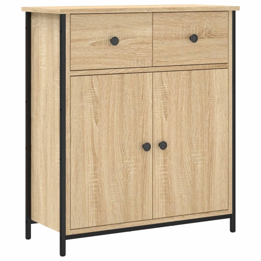 vidaXL Sideboard Sideboard Sonoma-Eiche 70x30x80 cm günstig online kaufen