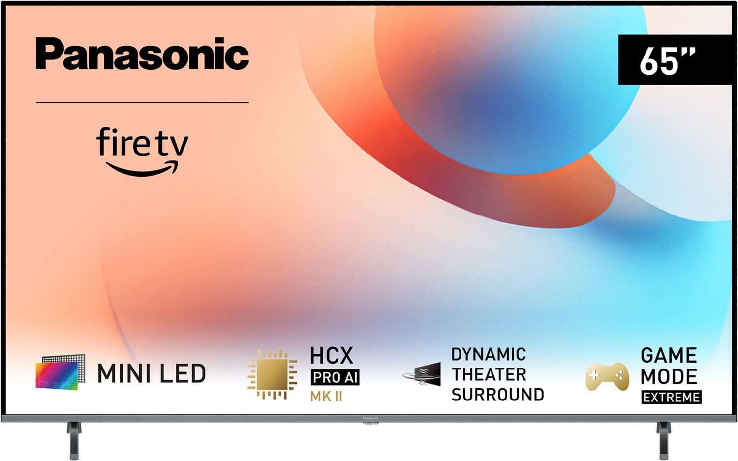 Panasonic TV-65W95AEG LED-Fernseher (65.0 Zoll, 4K Ultra HD, Smart-TV, HCX PRO AI Processor MK II)