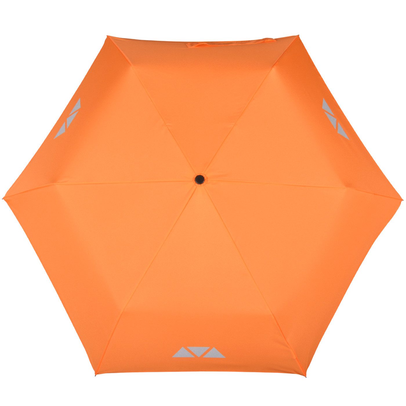 doppler® Taschenregenschirm Super-Mini Havanna Kids Reflex, kleiner, leichter Kinderschirm mit reflektierenden Aufdrucken