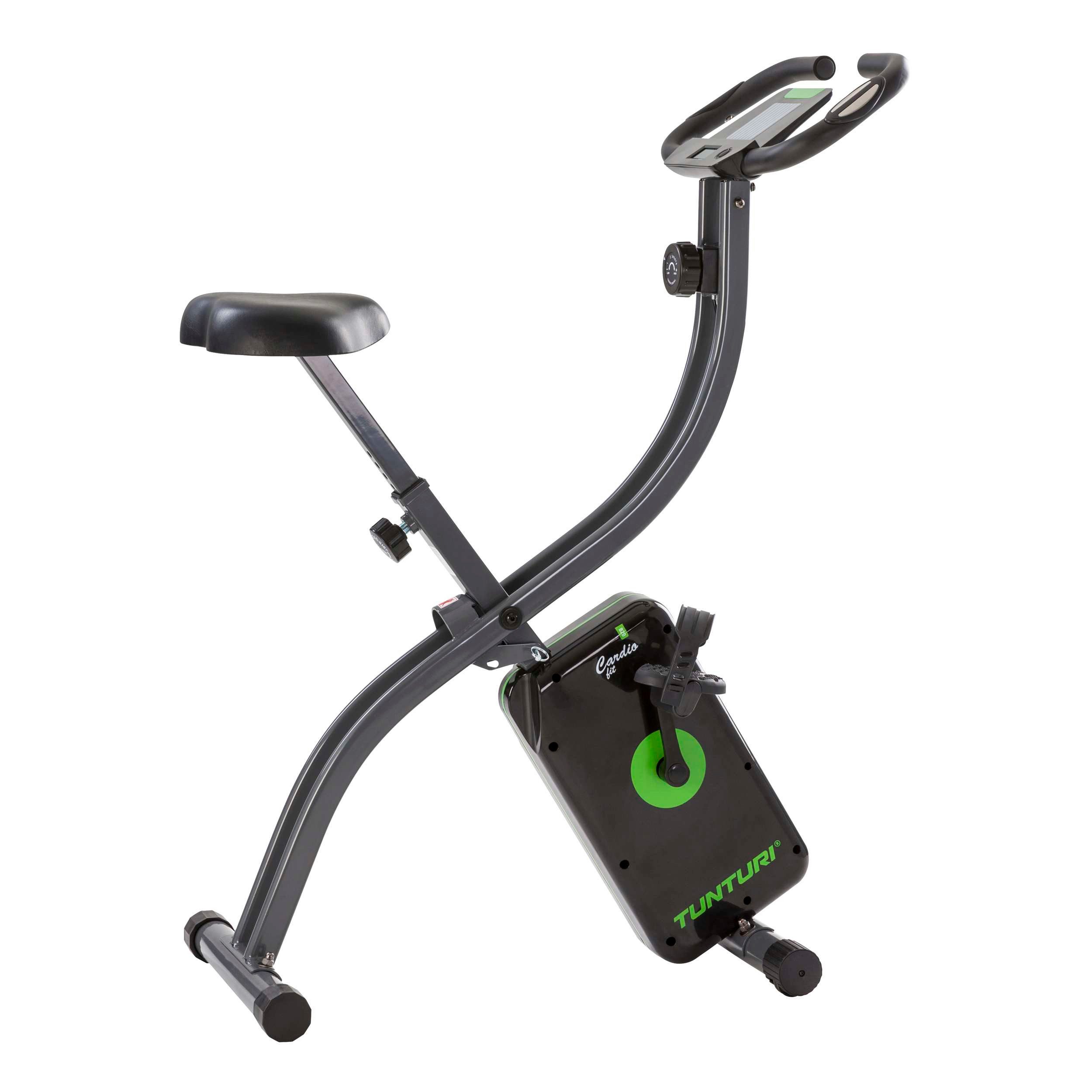 Tunturi Heimtrainer Heimtrainer - Cardio Fit B20 X Bike - Fahrrad klappbar - Fitnessfahrra