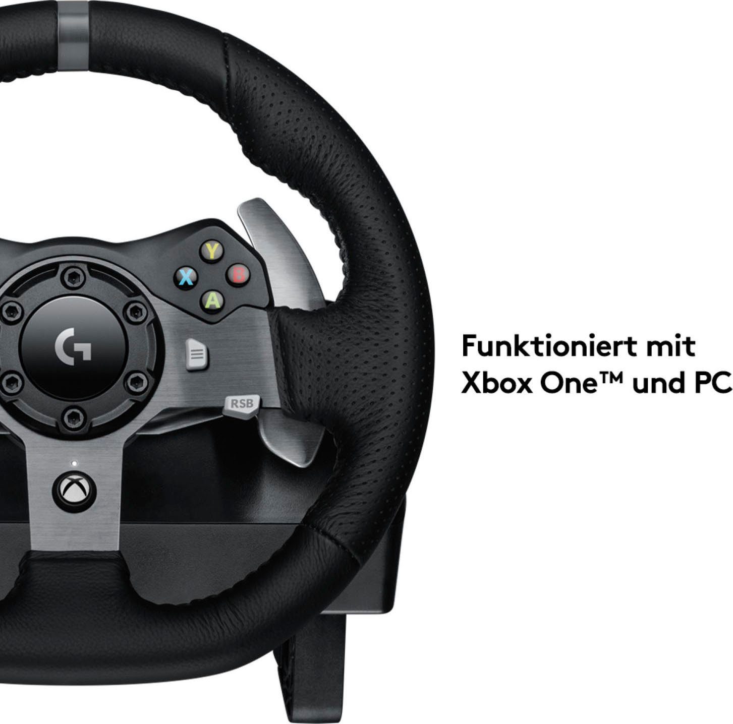 Logitech G G920 EMEA Racing Force - Gaming-Lenkrad Wheel Driving USB