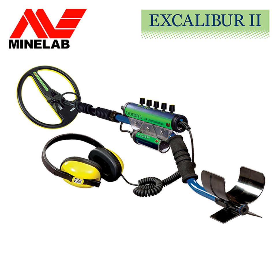 2 Minelab Metalldetektor Excalibur Unterwasserdetektor