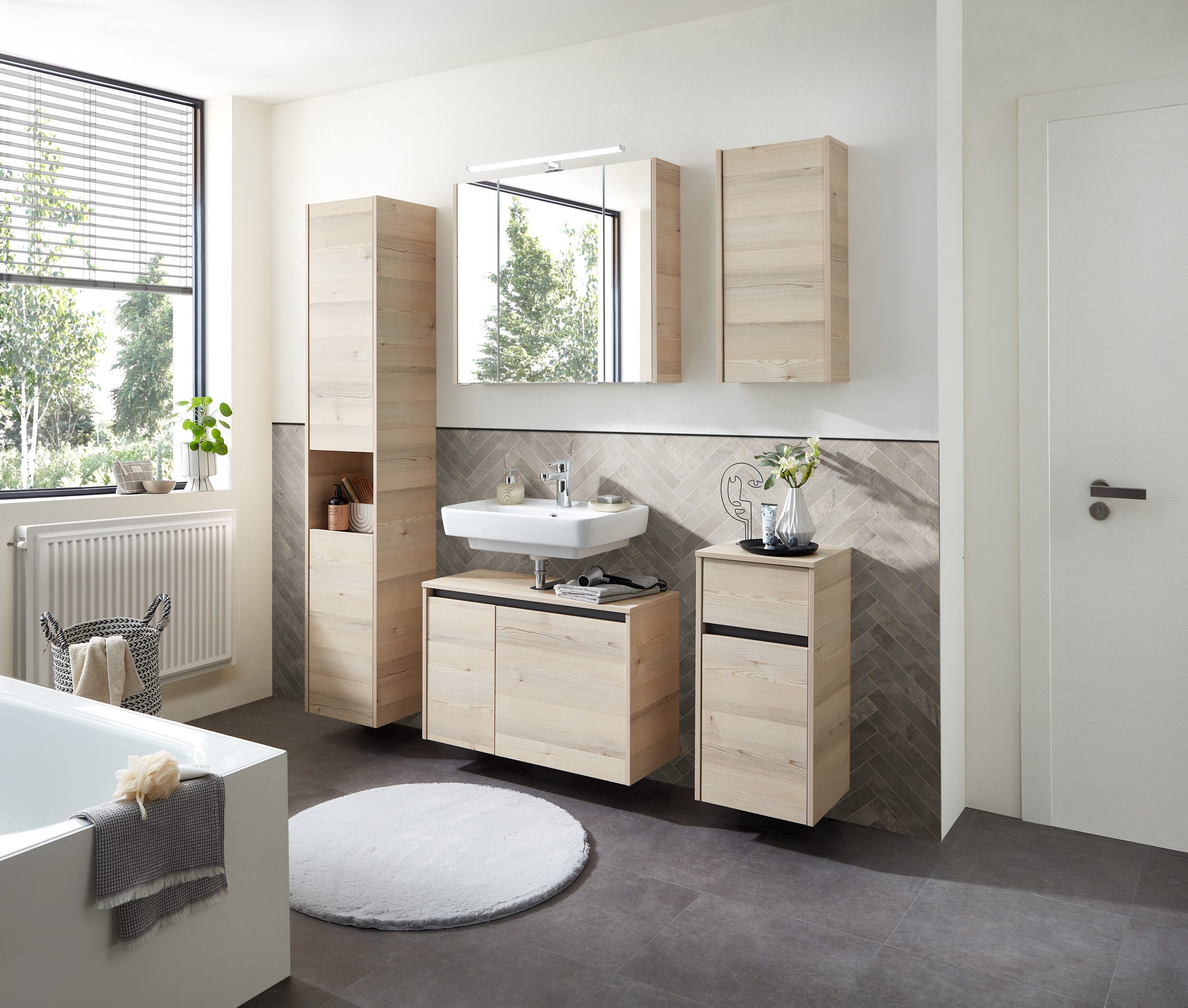 Saphir Waschbeckenunterschrank Quickset 393