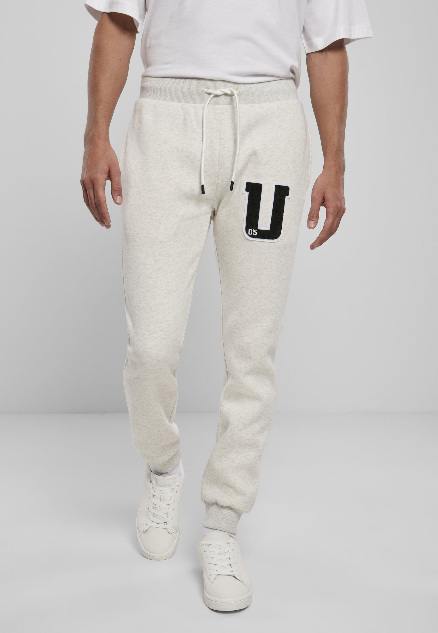 URBAN CLASSICS Stoffhose Männer Frottee Patch Sweatpants (1-tlg)