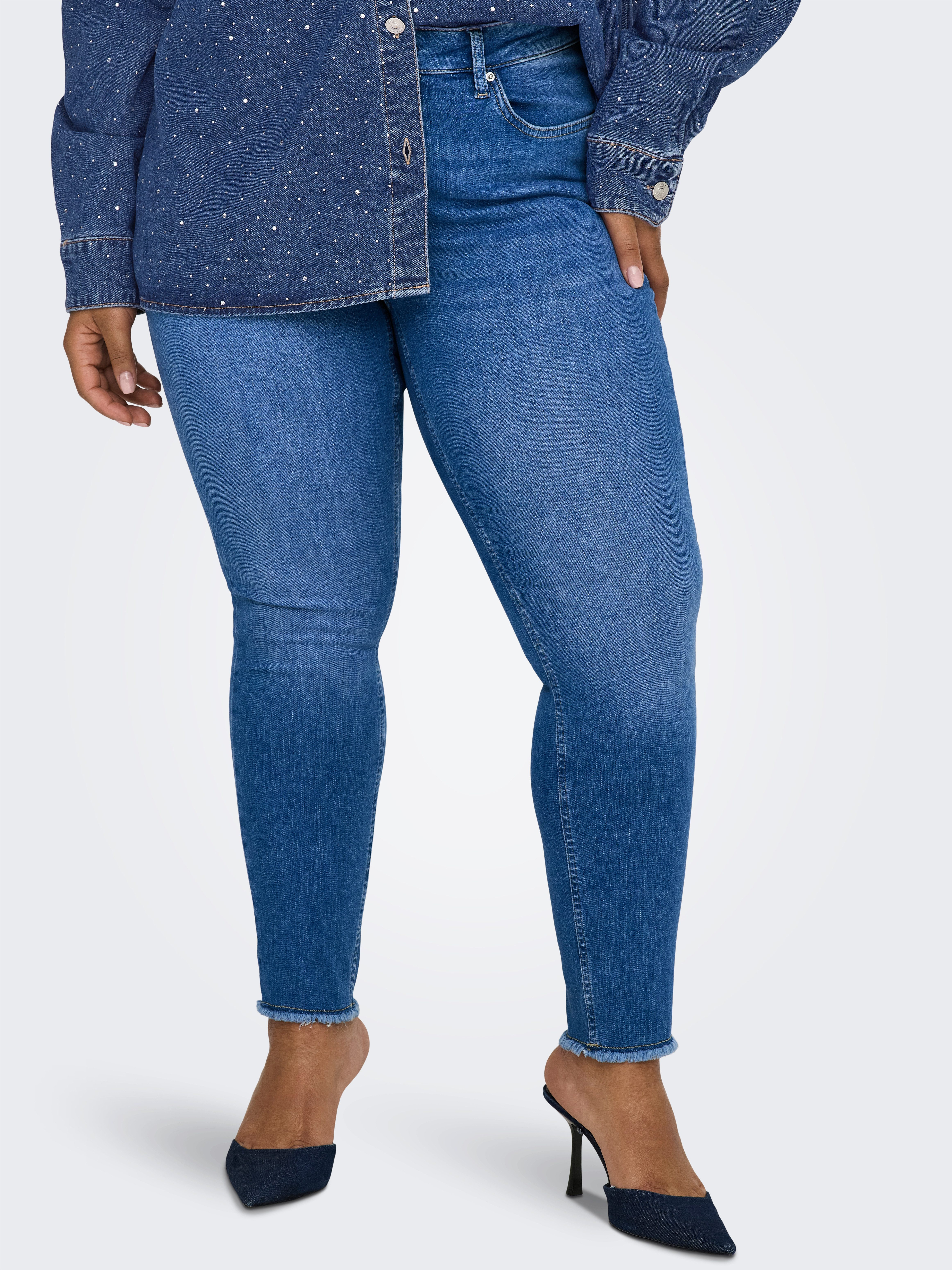 Skinny-fit-Jeans CARWILLY REG SK ANK RW DNM REA260 NOOS