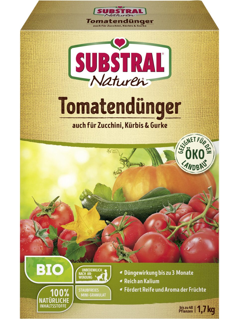 Blumendünger Naturen Bio Tomatendünger 1,7 kg