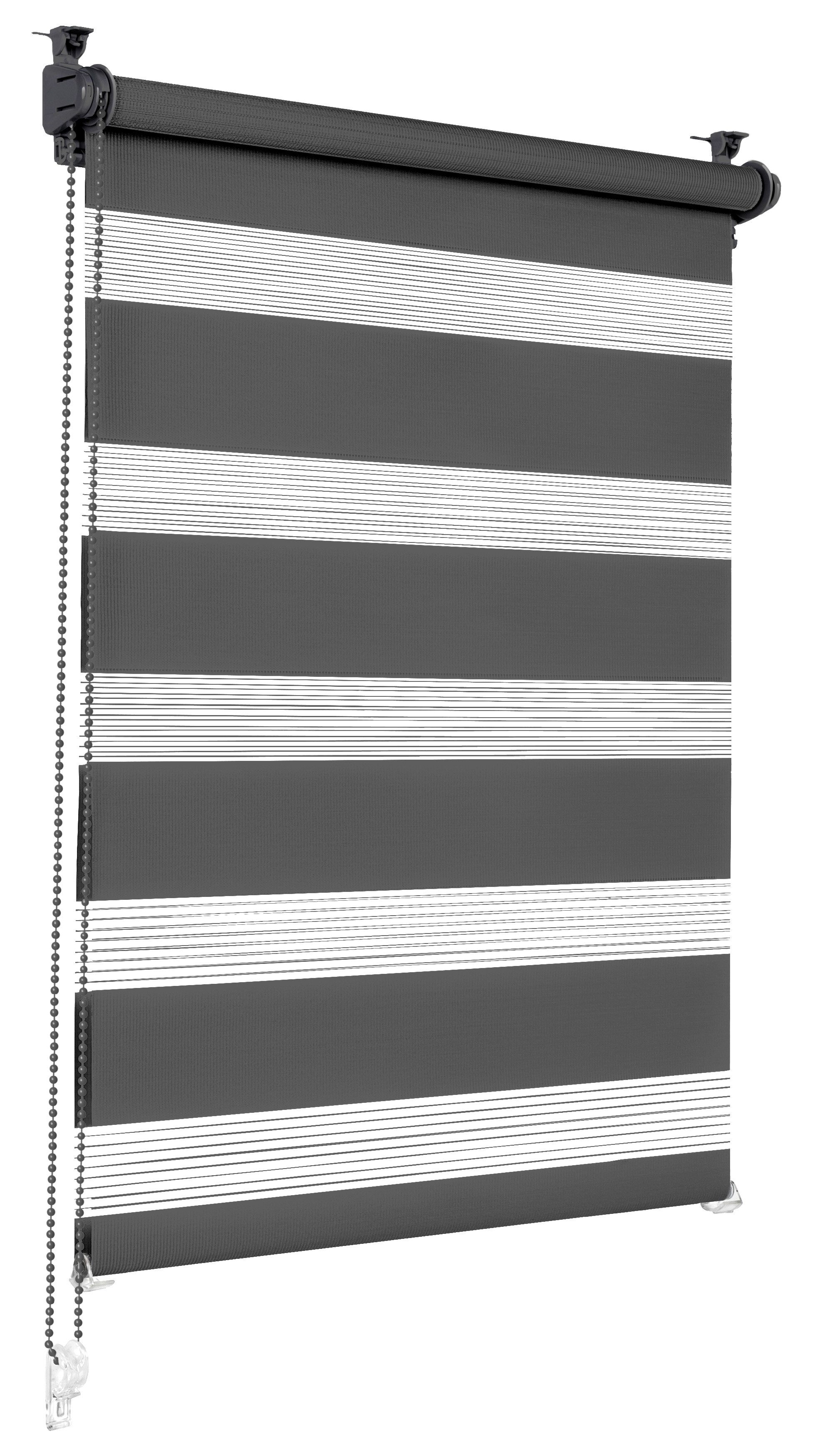 Doppelrollo Klemmfix ohne Bohren Rollos für Fenster und Tür Seitenzugrollo, günstig online kaufen