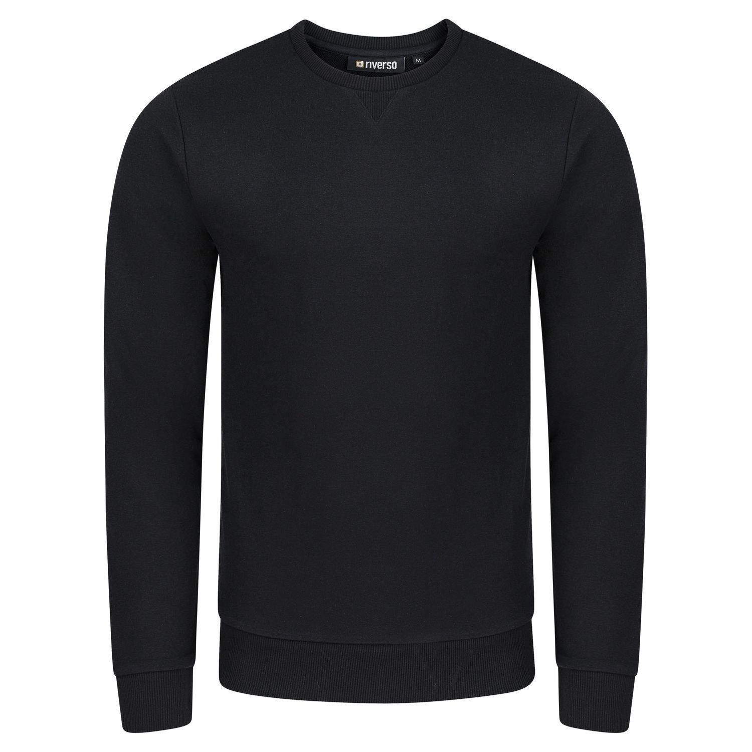 riverso Sweatshirt Herren Rundhals Pullover RIVPhillip Regular Fit Longslee günstig online kaufen