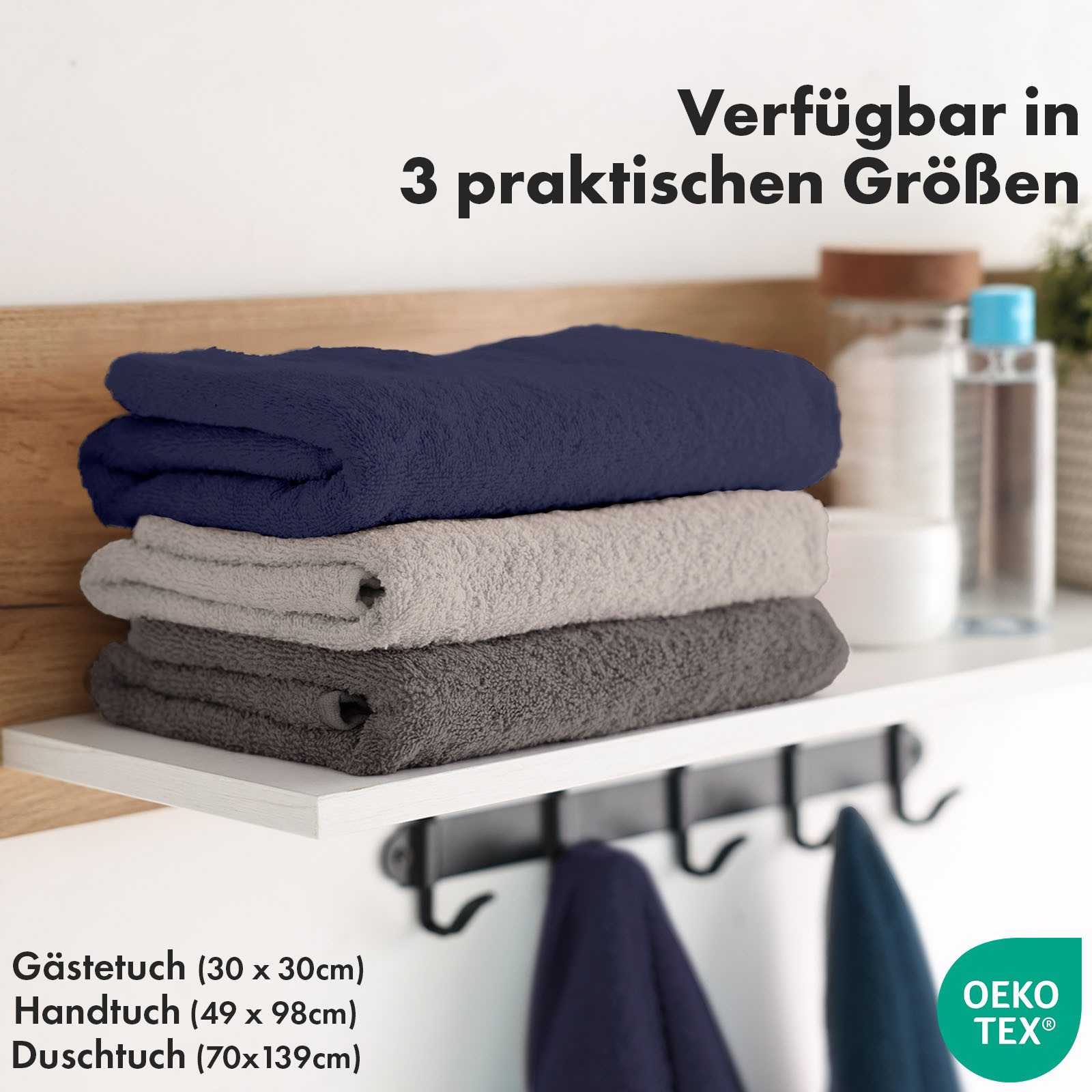 Karat Handtuch Bay, Sanft, saugstark und vielseitig nutzbar, Hochwertige Ba günstig online kaufen