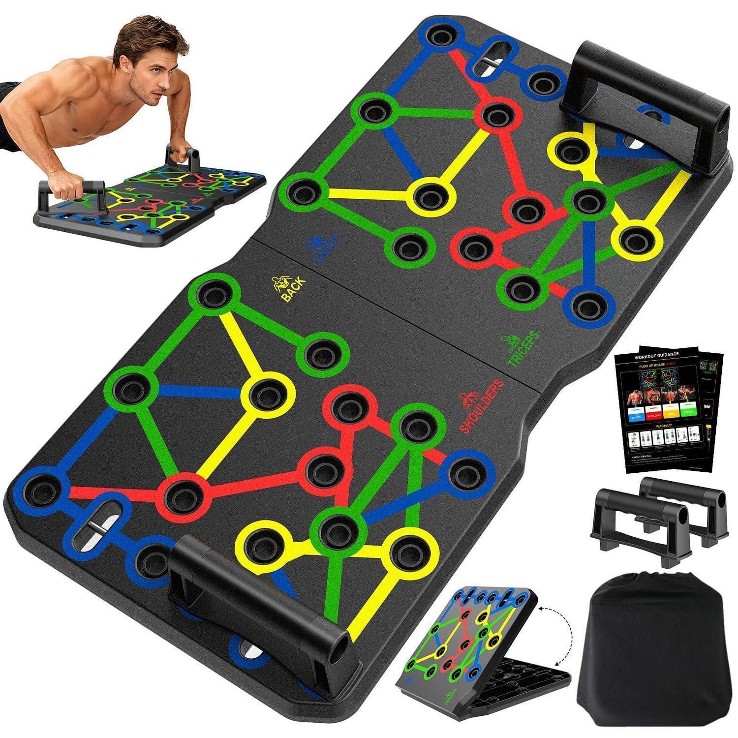 LuxusKollektion Liegestützgriffe Liegestützgriffe Fitness Multi-in-One Set (1-St)