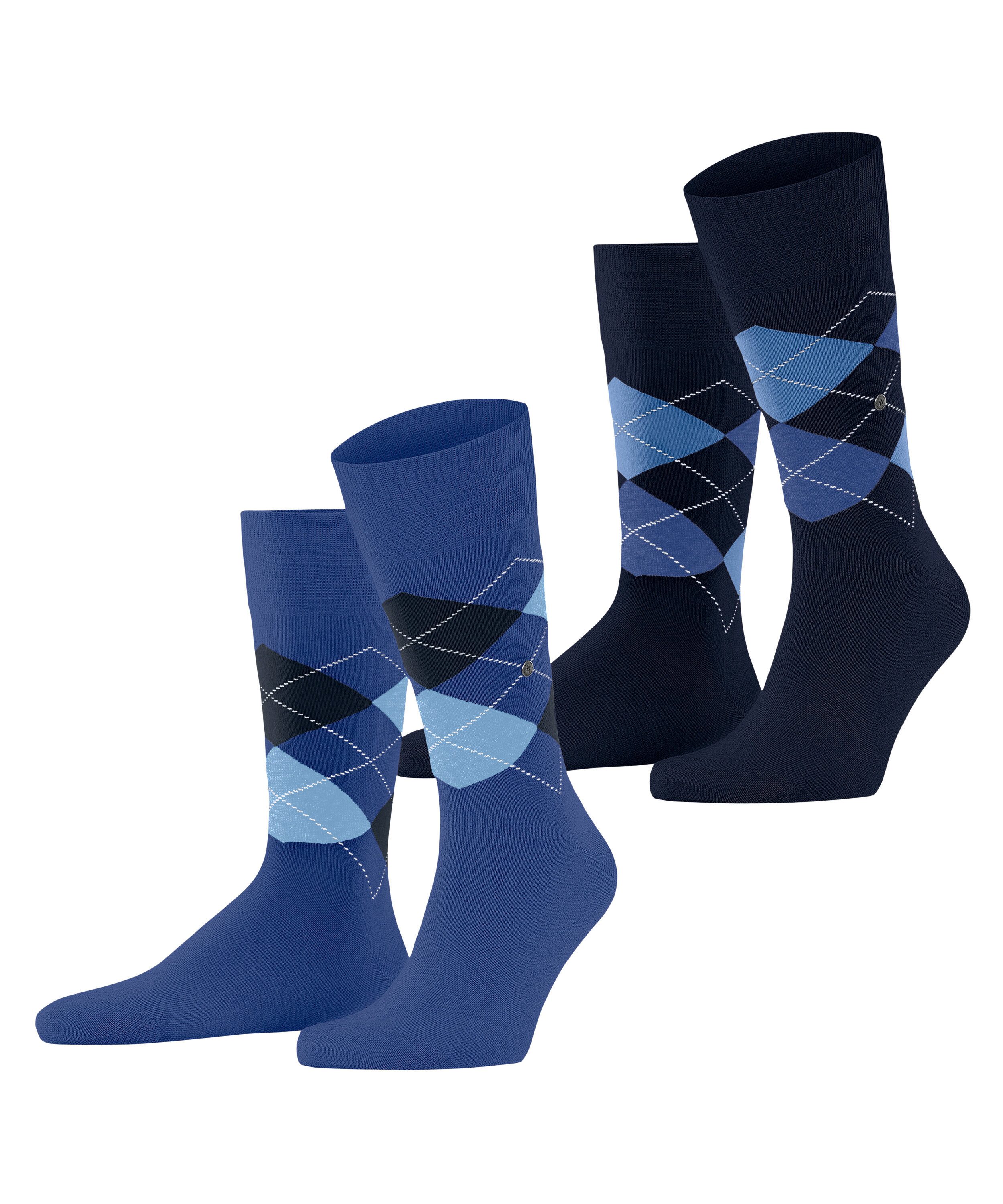 Burlington Socken Burlington Everyday Argyle Herren (2-Paar)