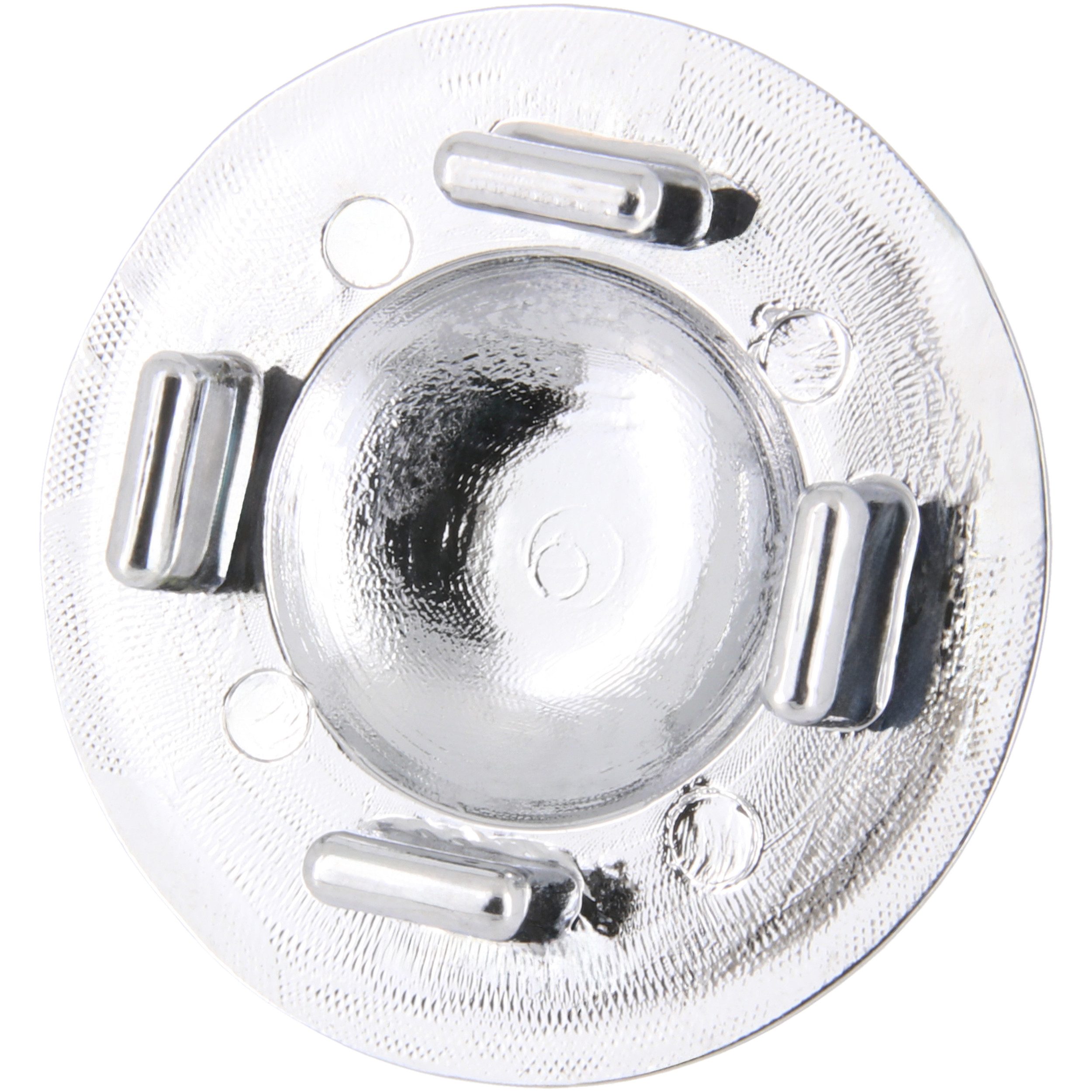 RECAMBO Schalthebel Schaltknauf Kappe Emblem Abdeckung 6 Gang für VW Bora, 1J, 1998-2004, Plug & Play, schwarz - chrom – Bild 5 von 5
