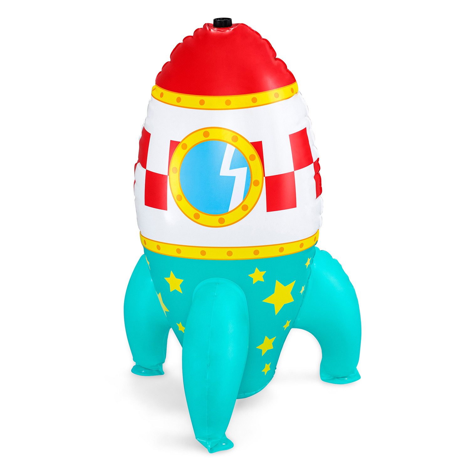 Bestway Spiel-Wassersprenkler Space Blast™ (1-tlg), MultiSpray™ Wassersprinkler mit Gartenschlauchanschluss