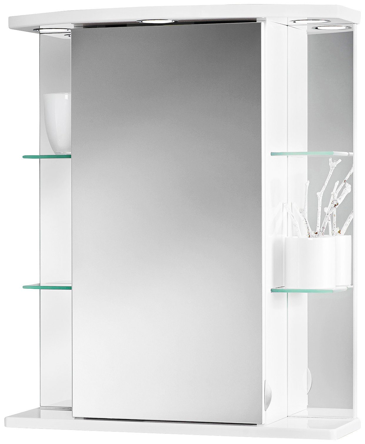 jokey Spiegelschrank »Havana LED« weiß, 50 cm Breite