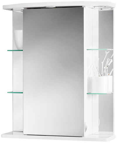 jokey Spiegelschrank Havana LED weiß, 50 cm Breite