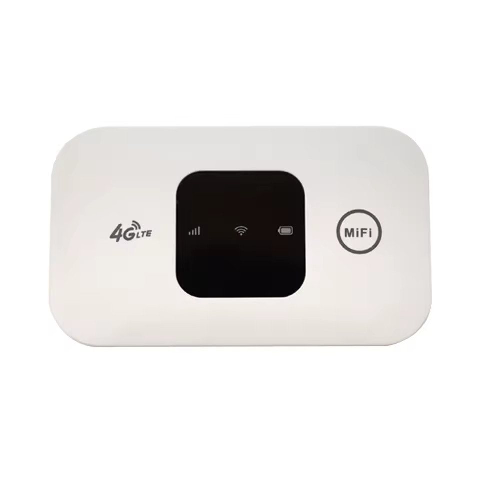 Athlix Reise-WLAN-Hotspot mit SIM-Steckplatz 4G Mobil 300Mbps WLAN-Router, LED-Display Stabile Verbindung Unterstützt 10 Geräte Outdoor