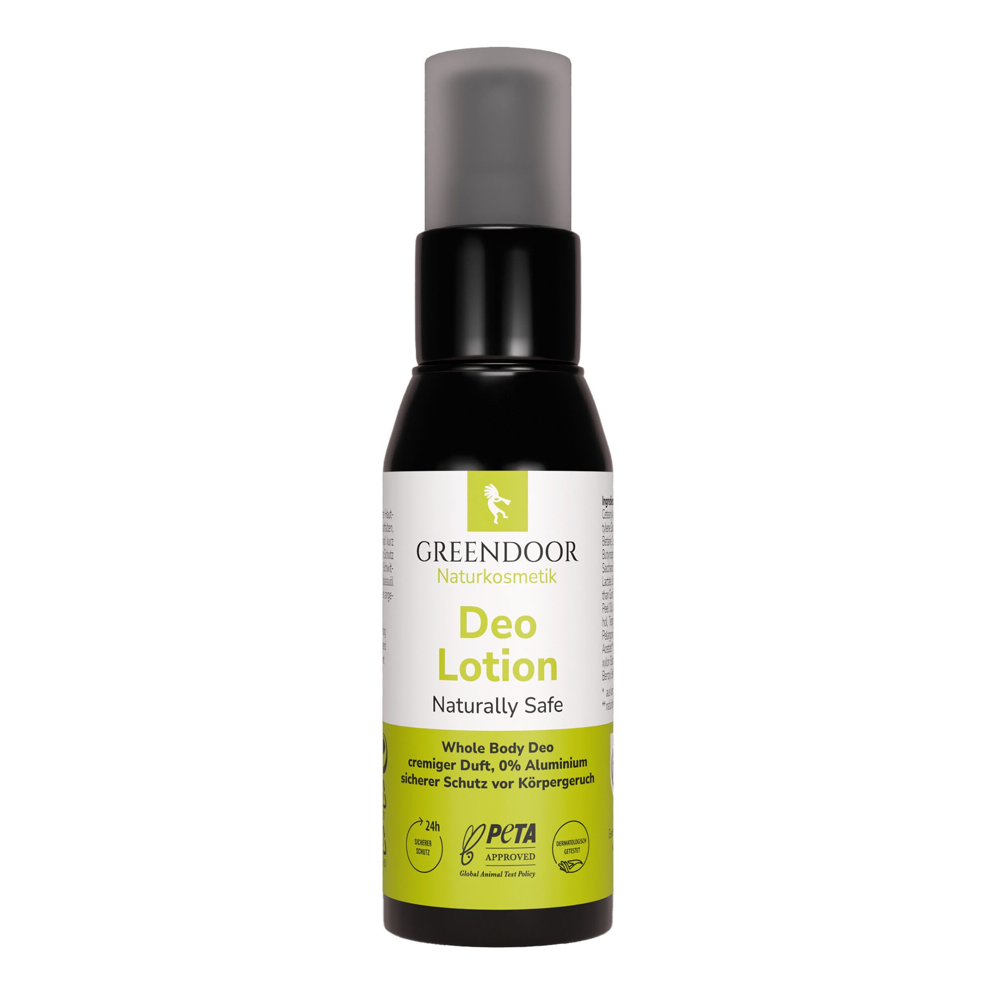 GREENDOOR Deo-Creme Deo Lotion Naturally Safe, Whole Body Deo