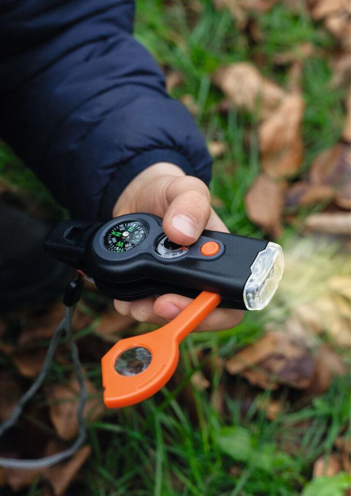 Moses. Verlag Multitool Expedition Natur Survival-Tool 6-in-1 – Bild 2 von 2