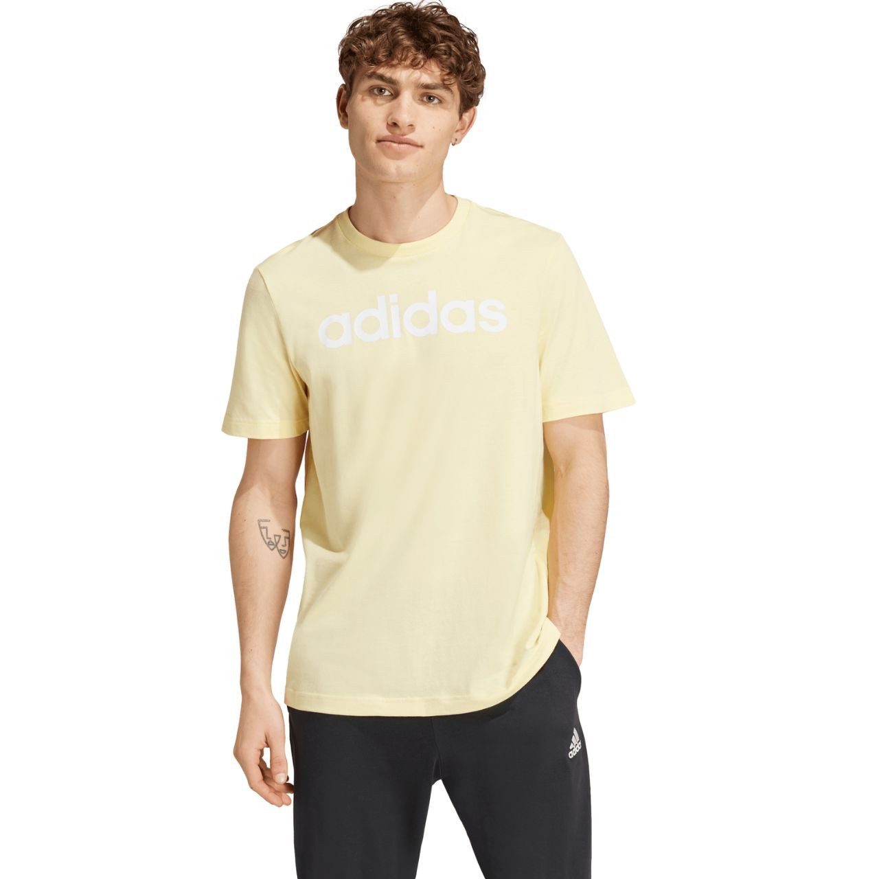 adidas Sportswear T-Shirt Essentials Gesticktes Linear-Logo