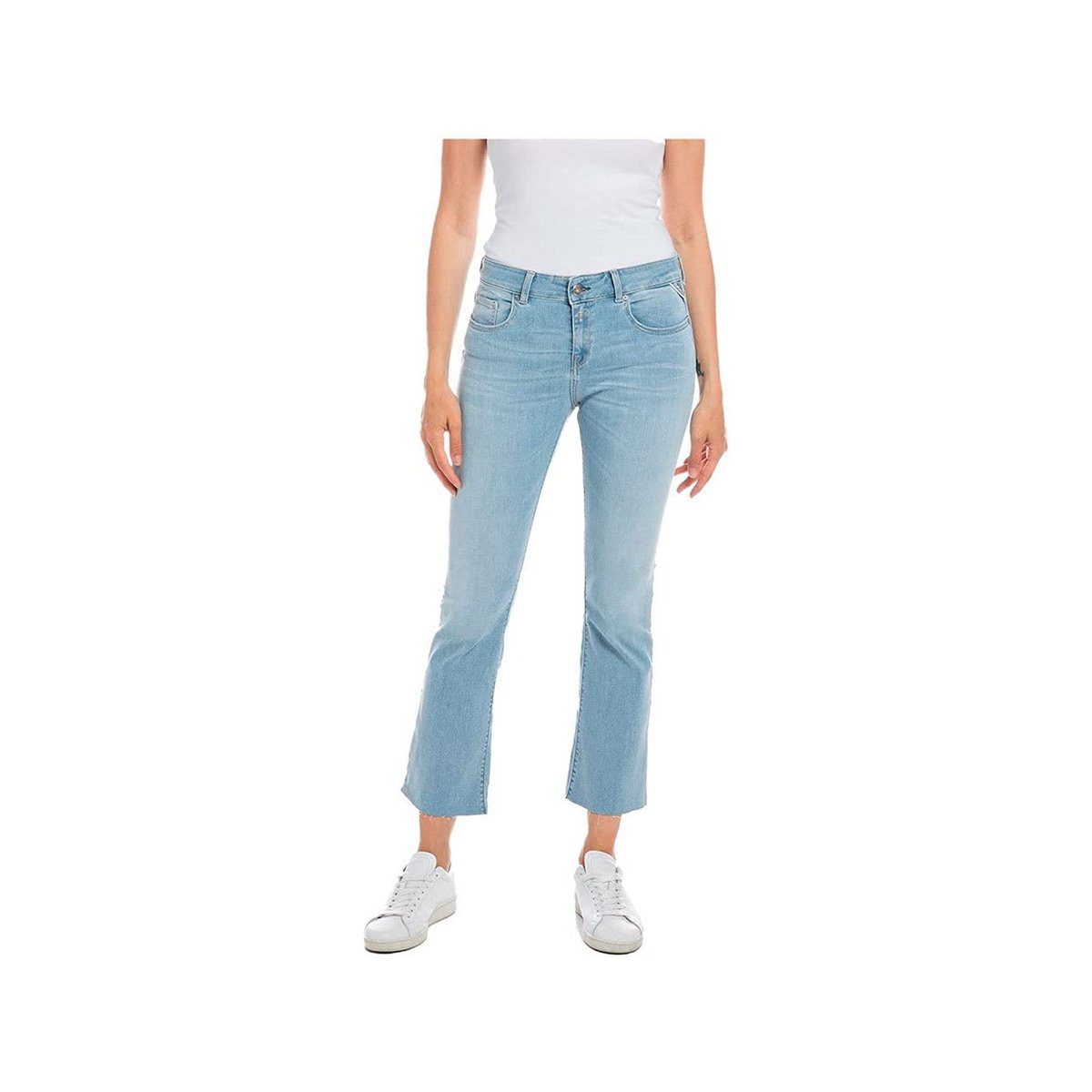 (1-tlg) weiß 5-Pocket-Jeans Replay