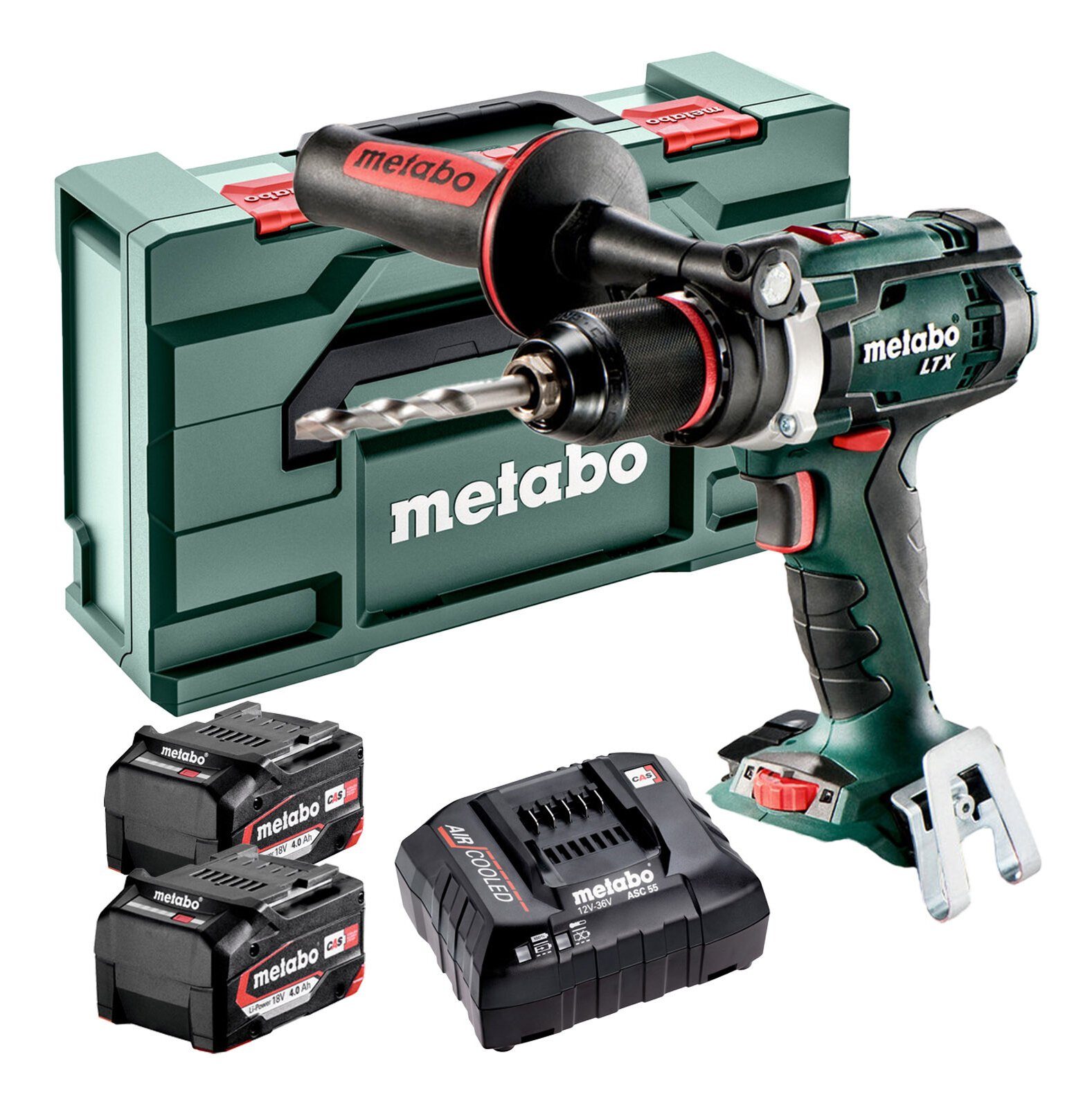 metabo Akku-Bohrschrauber BS 18 LTX Impuls, 18 V, Bohrmaschine 2 x 4 Ah Akk günstig online kaufen