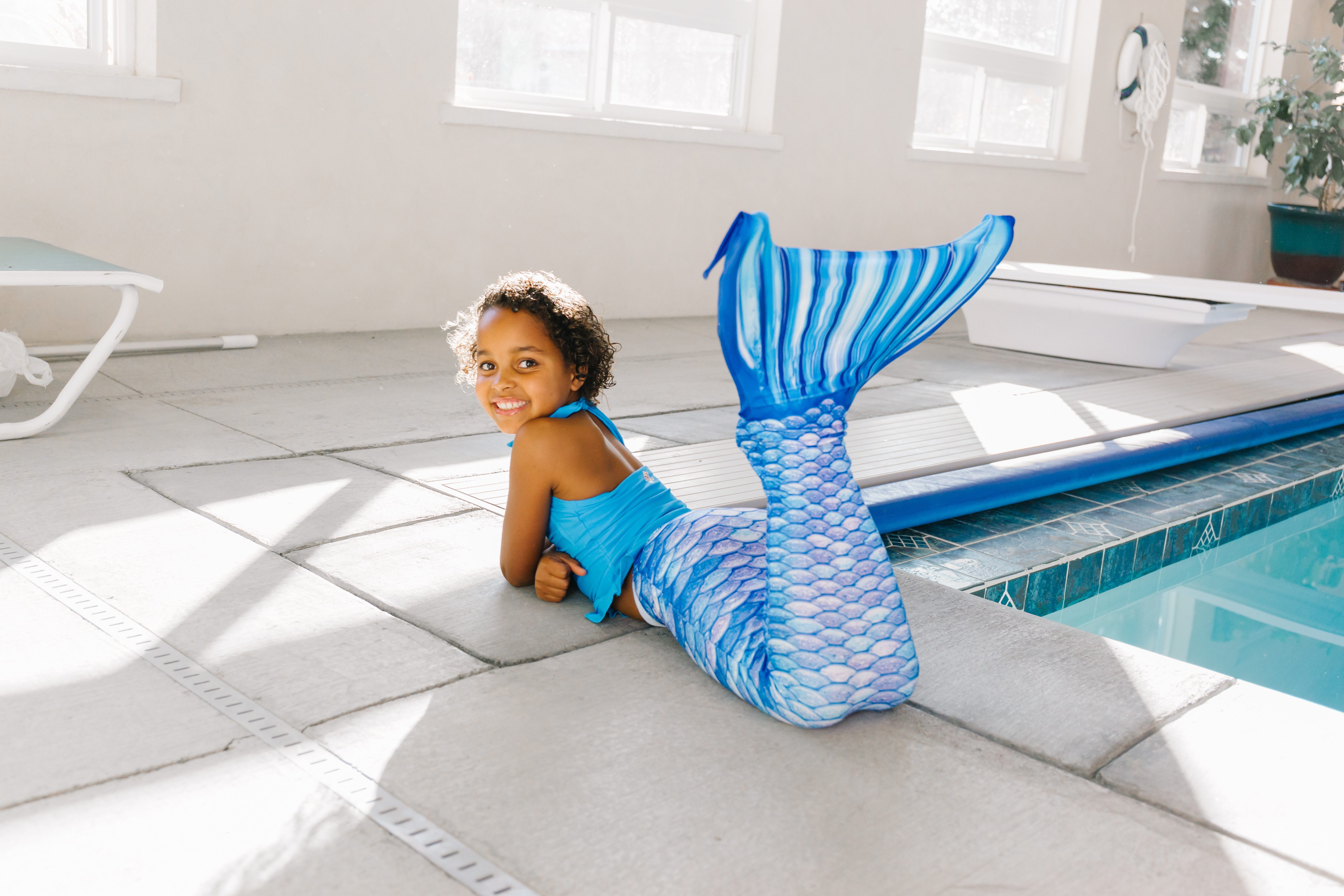 Fin Fun Monoflosse Fin Fun Meerjungfrau FANTASY BLAU