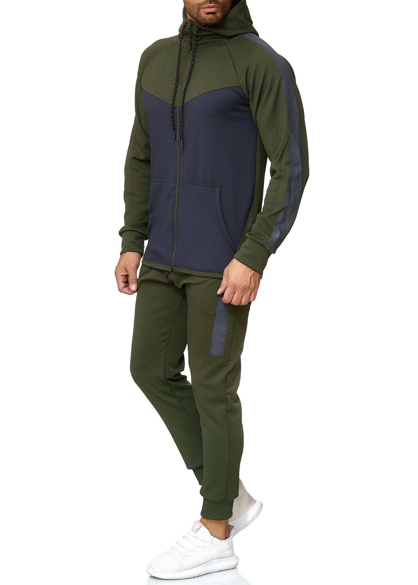 OneRedox Jogginganzug 1053AC (Sportanzug Jogger Trainingsanzug), Fitness Freizeit Casual