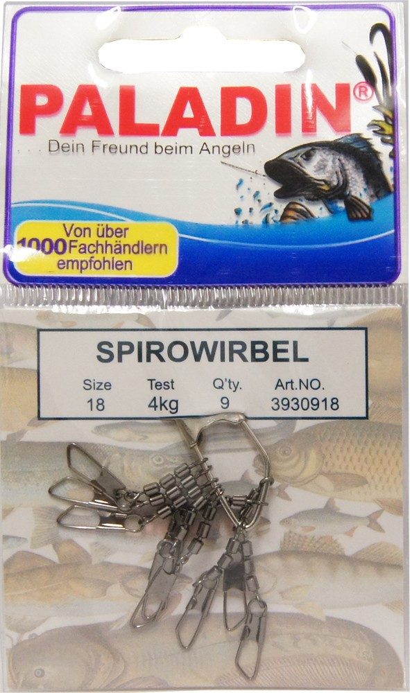 Schnurverbinder Spirolinowirbel Dreifachwirbel Forellenwirbel Wirbel Sbiru