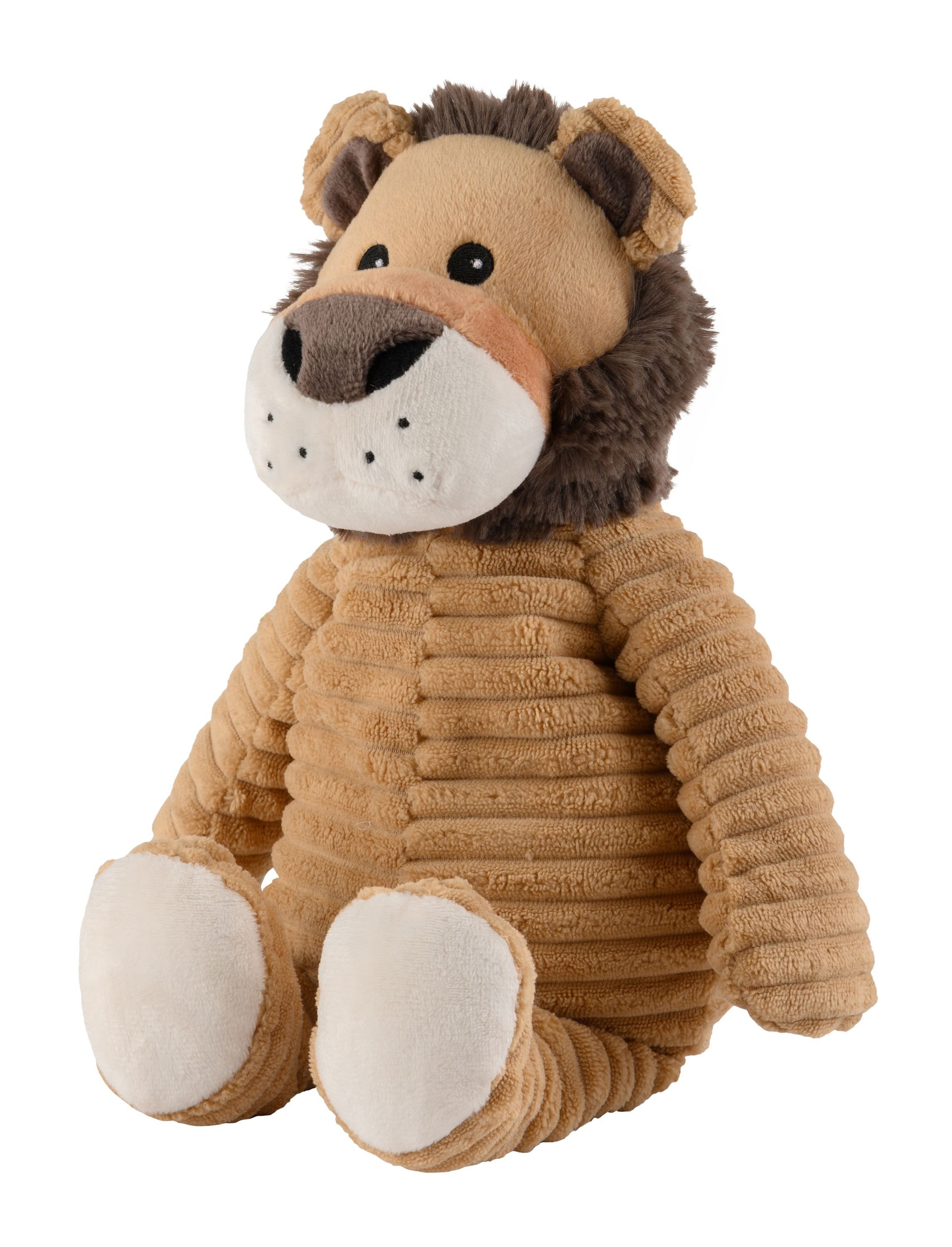 Warmies® Wärmekissen Warmies Wärmetier Pure Löwe Mikrowelle/Ofen, (Wärmekuscheltier)