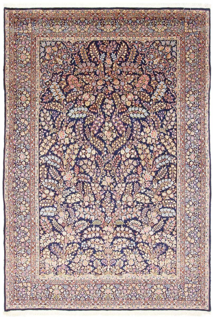 Orientteppich Kerman / rechteckig, 12 mm Trading, Nain Höhe: Perserteppich, Orientteppich Handgeknüpfter 208x303