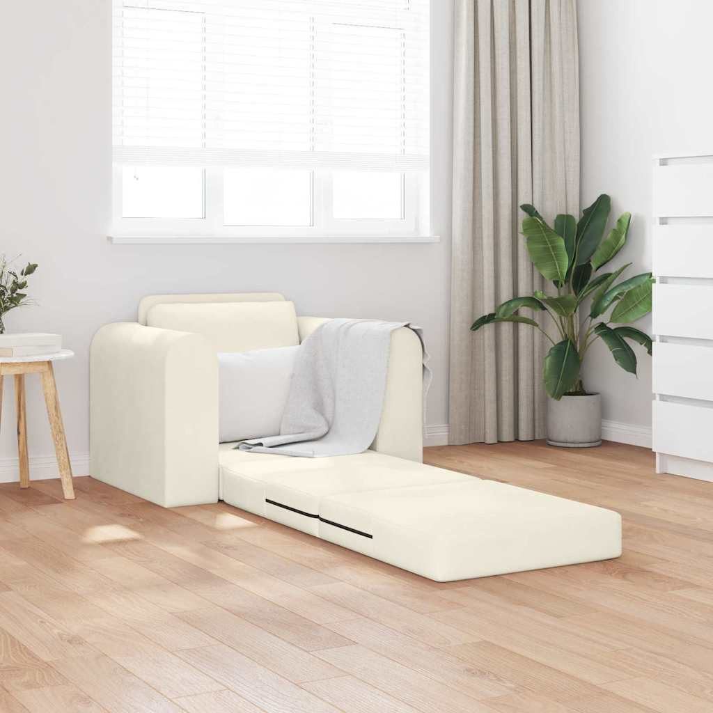 vidaXL Sofa Sofa Bett Creme 98 günstig online kaufen
