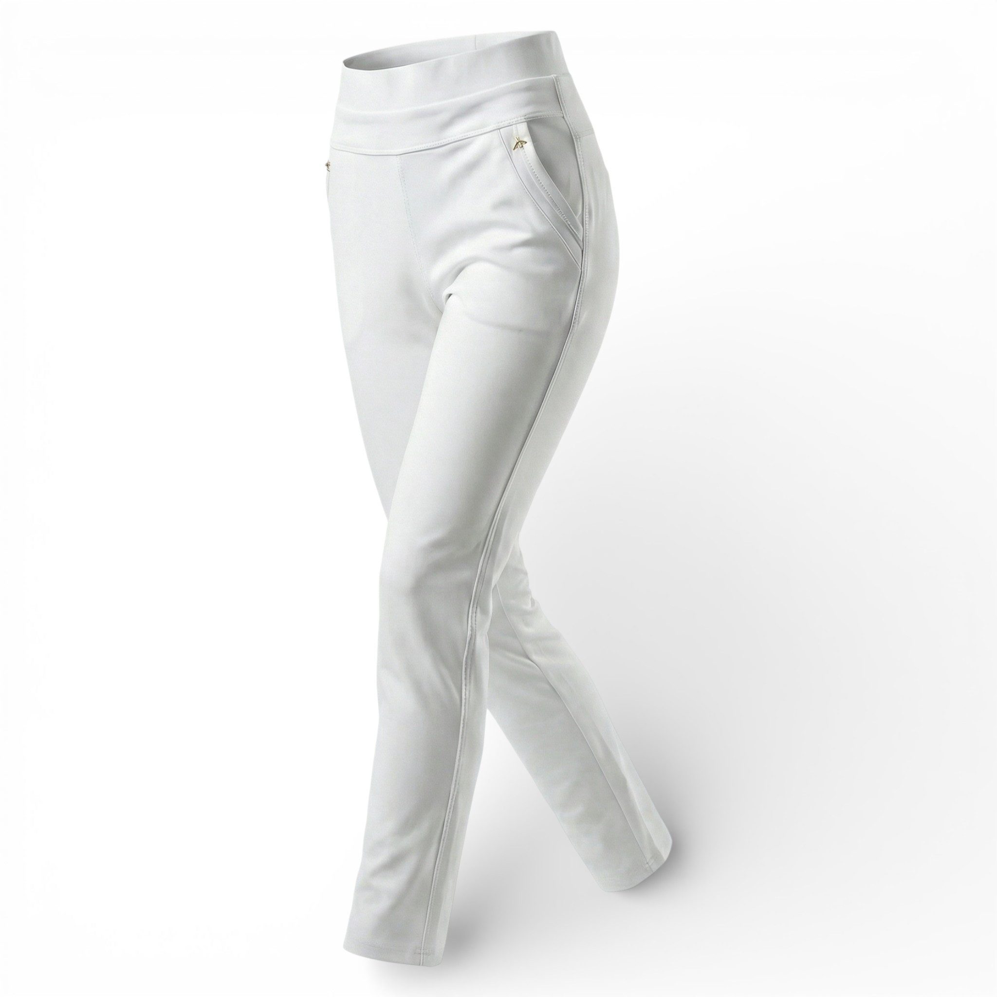 Stretch-Hose Damen Leggings Schlupfhose mit Komfort Bund