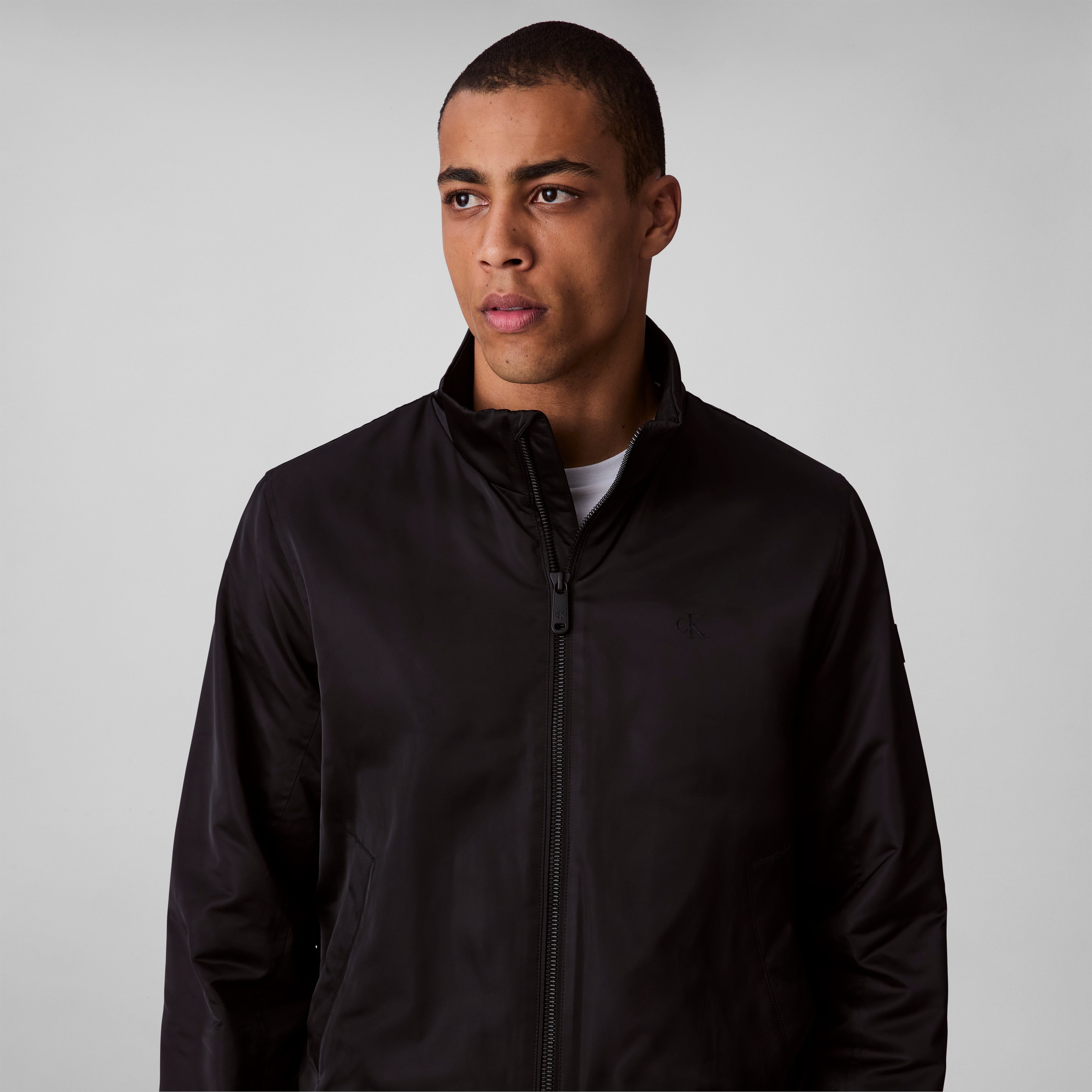 Calvin Klein Jeans Bomberjacke LS PADDED HARRINGTON JACKET Mit Rundhalsauss günstig online kaufen