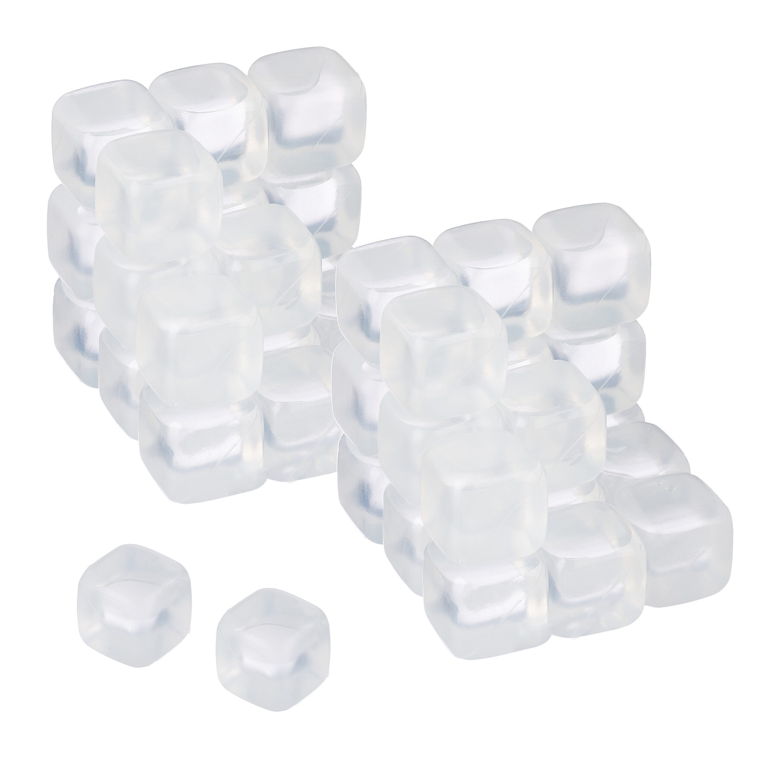 Eiswürfelform Wiederverwendbare Eiswürfel 50er Set