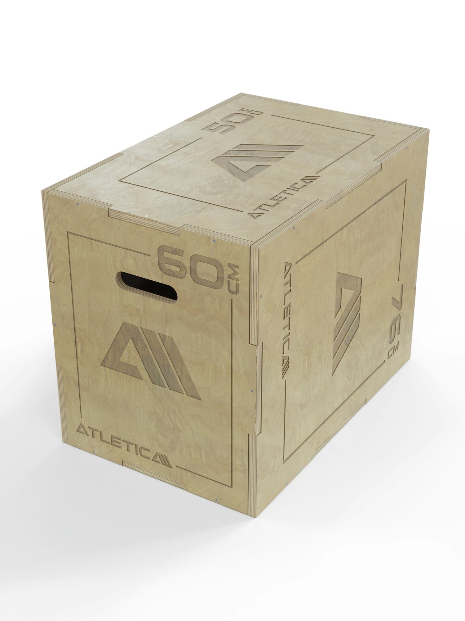 ATLETICA Plyo-Box Plyobox, Sprungbox Classic, 76, 60 und 50cm