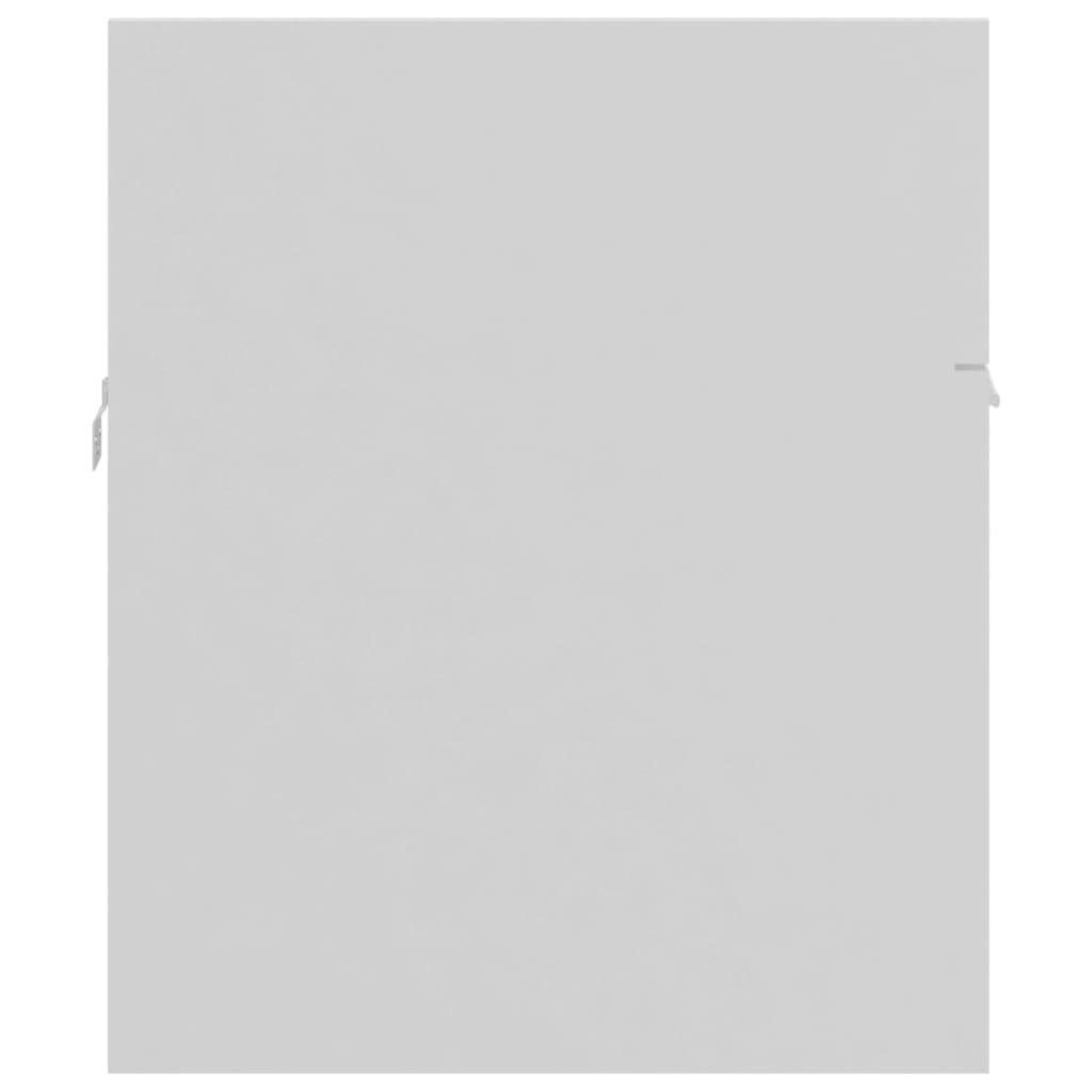 möbelando Waschbeckenunterschrank 38,5x90x46 in 3005544 cm) Weiß (LxBxH