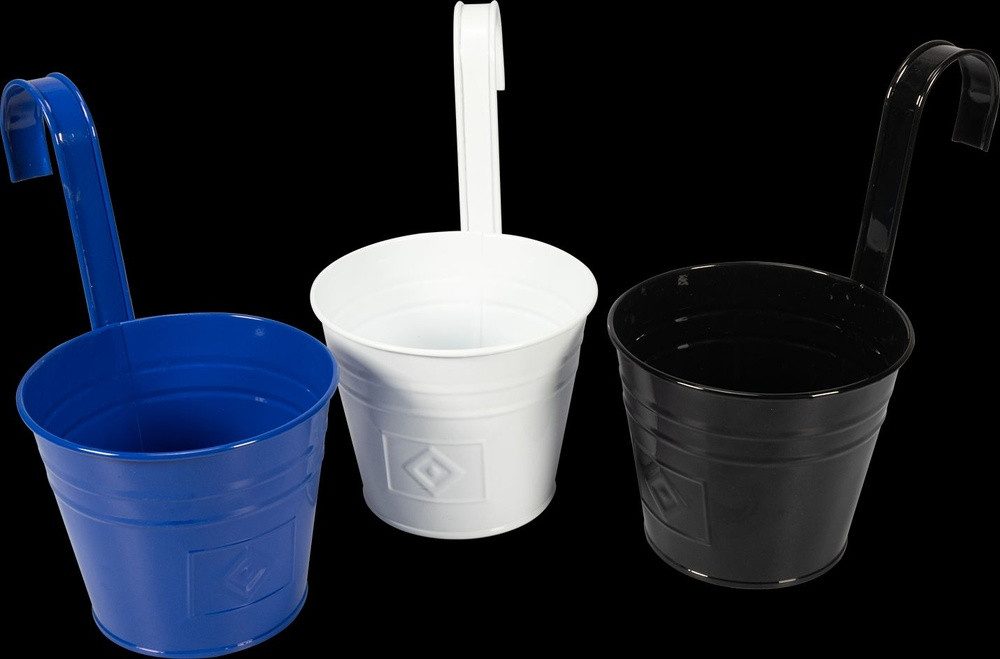 HSV Blumentopf Blumentopf 3er Set (B-W-S)