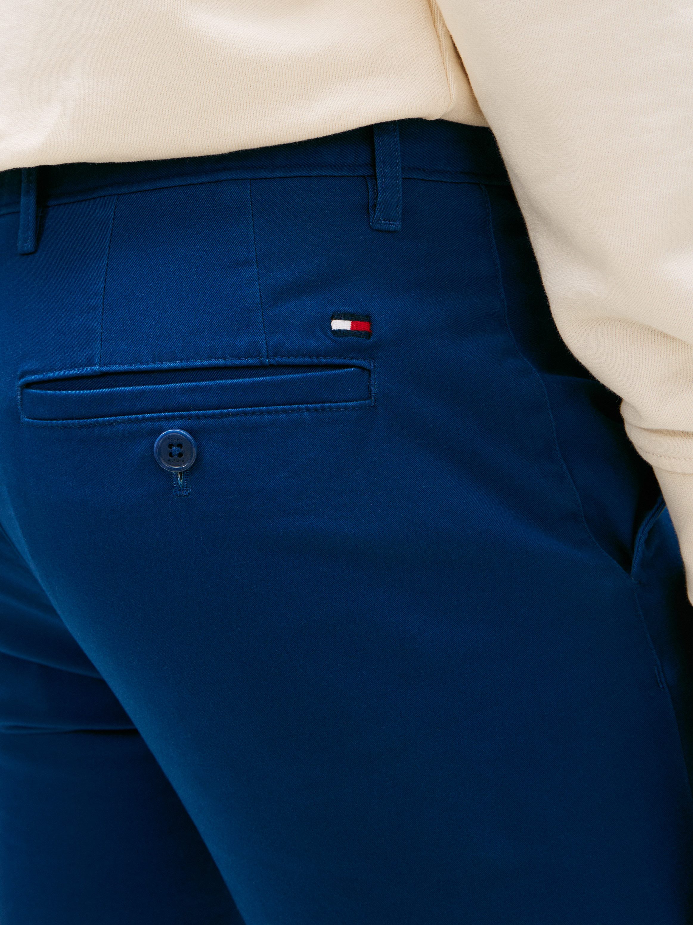 Tommy Hilfiger Chinohose DENTON ESSENTIAL Gerades Bein, Schlichte Optik günstig online kaufen