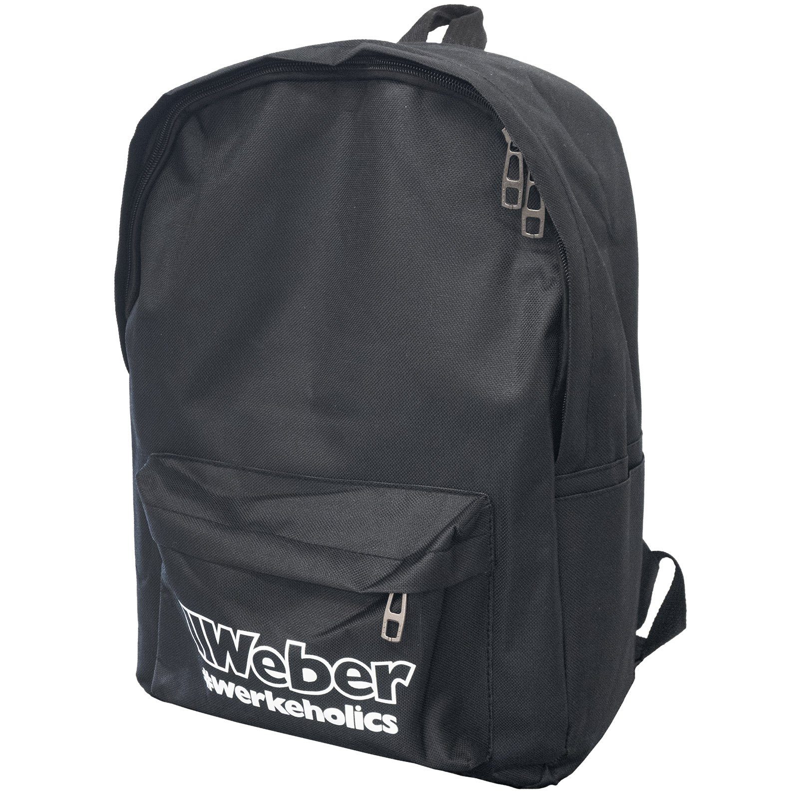 Weber GmbH Rucksack #Werkeholics schwarz 18 L, großzügiger Stauraum, zwei S günstig online kaufen