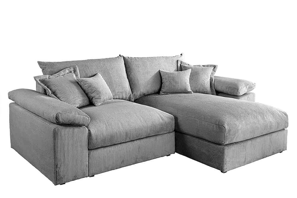 riess-ambiente Ecksofa ATMOSPHERE XL 245cm anthrazit günstig online kaufen