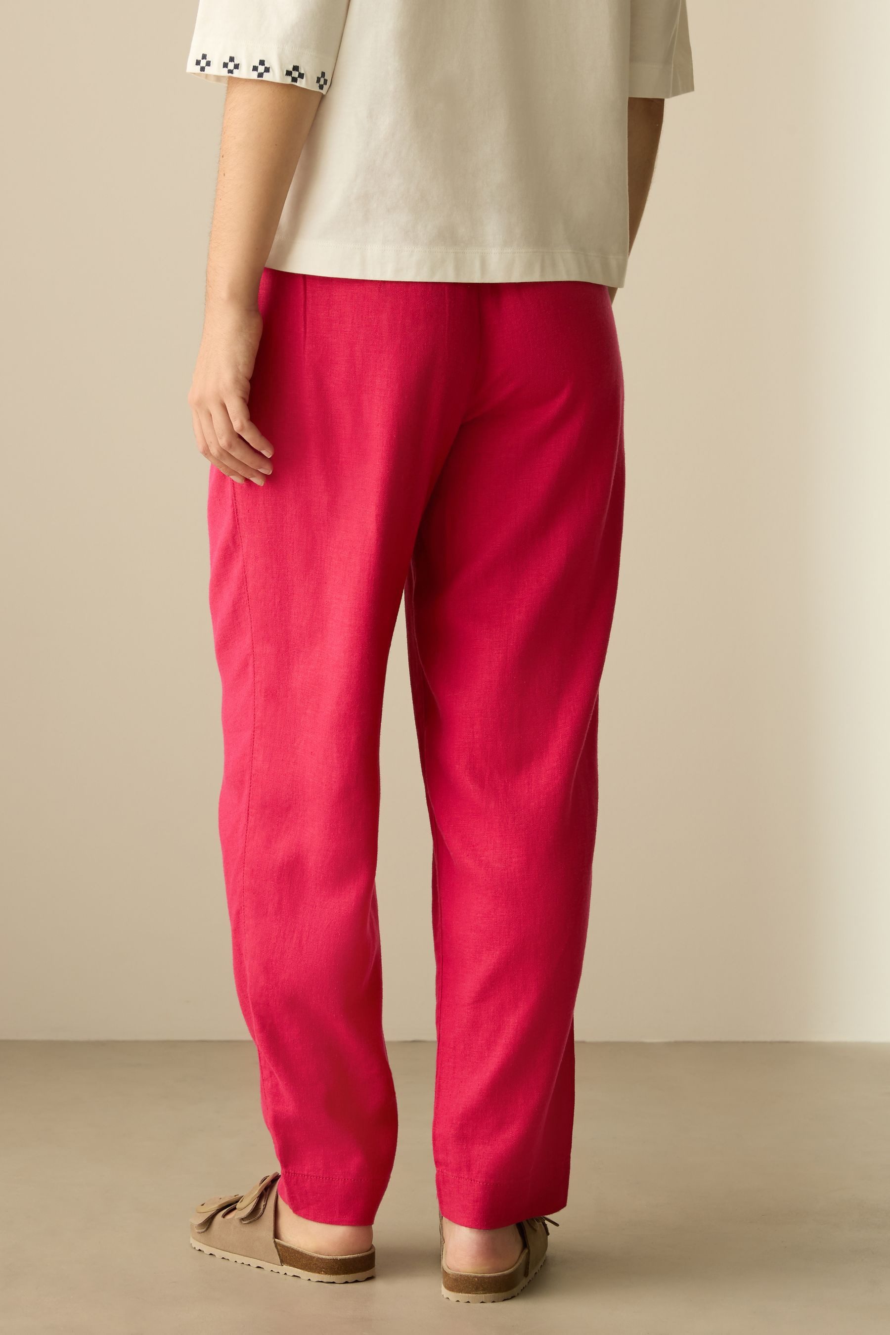 Next Leinenhose Stay Smart Hose mit günstig online kaufen