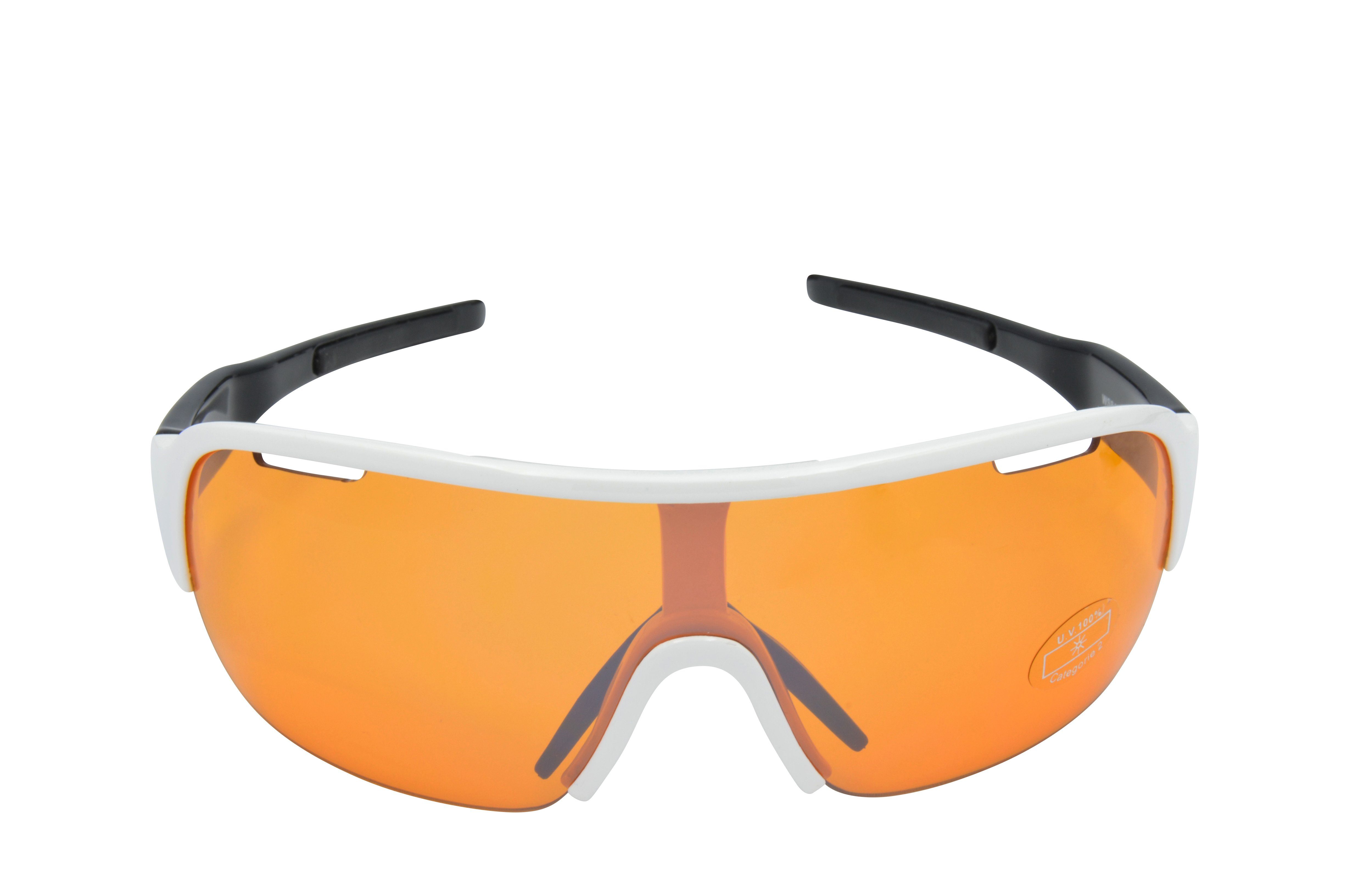 Skibrille Sonnenbrille Herren Fahrradbrille schwarz, TR90 Sportbrille Unisex, blau, WS8434 weiß, Gamswild Damen