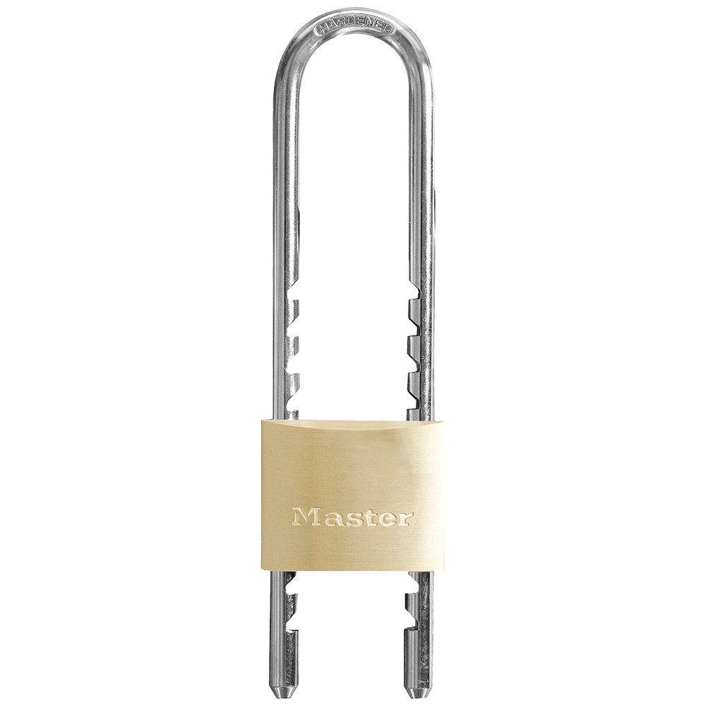 Master Lock Vorhängeschloss Master Lock P55985 Vorhängeschloss Gold, Silber