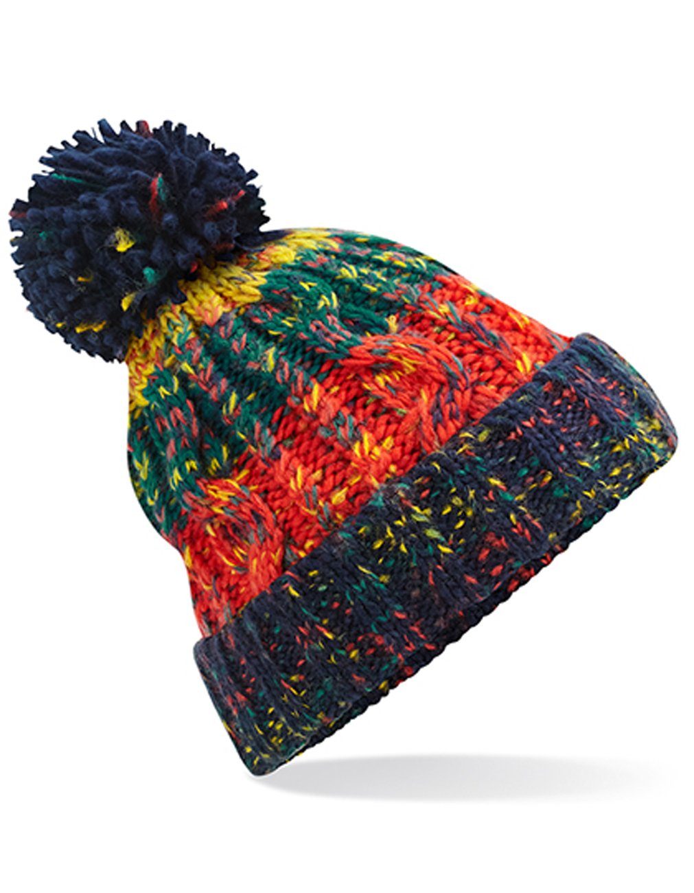 Beechfield® Bommelmütze Warme Damen Strickmütze / günstig online kaufen