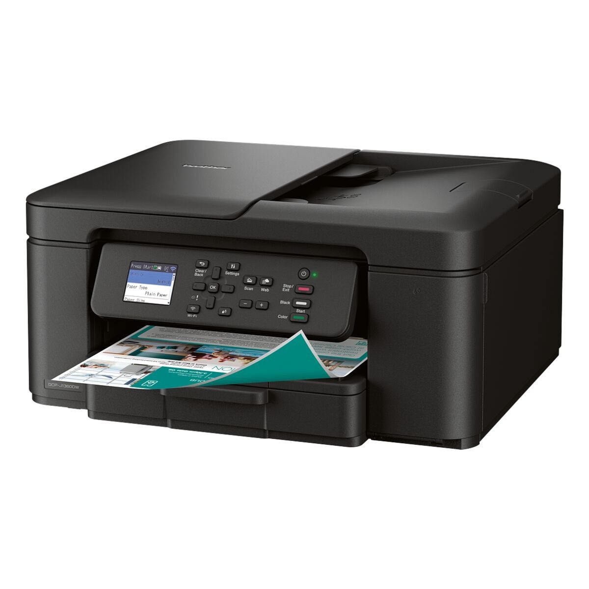Brother DCPJ1360DWRE1 Многофункциональный принтер, (3-in-1, WLAN)