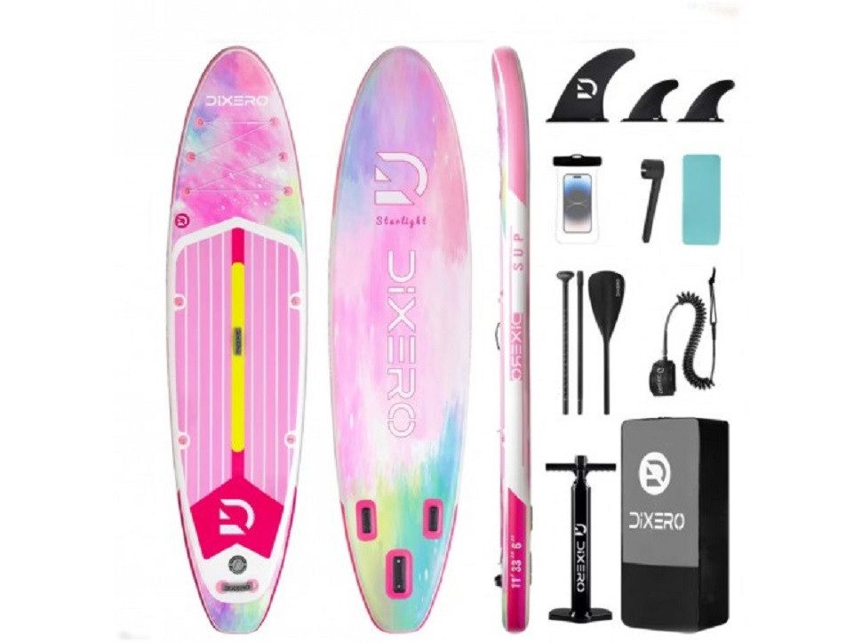 COIL SUP-Board Aufblasbares SUP Board Set – Stand Up Komplettset, (Set, mit Paddel, mit Pumpe), wasserdichte Handytasche, Stabil, Leicht, Zubehör