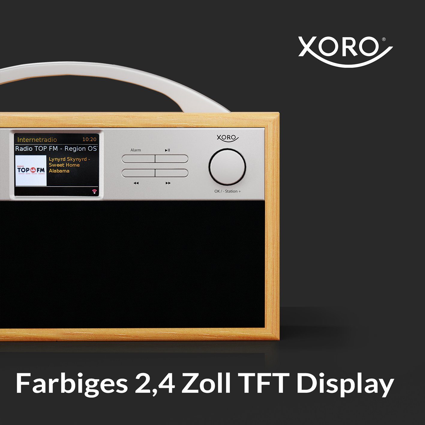 Xoro XORO DAB und 250 DAB+ Spotify Internet-Radio IR Connect WLAN-Stereo-Internetradio FM